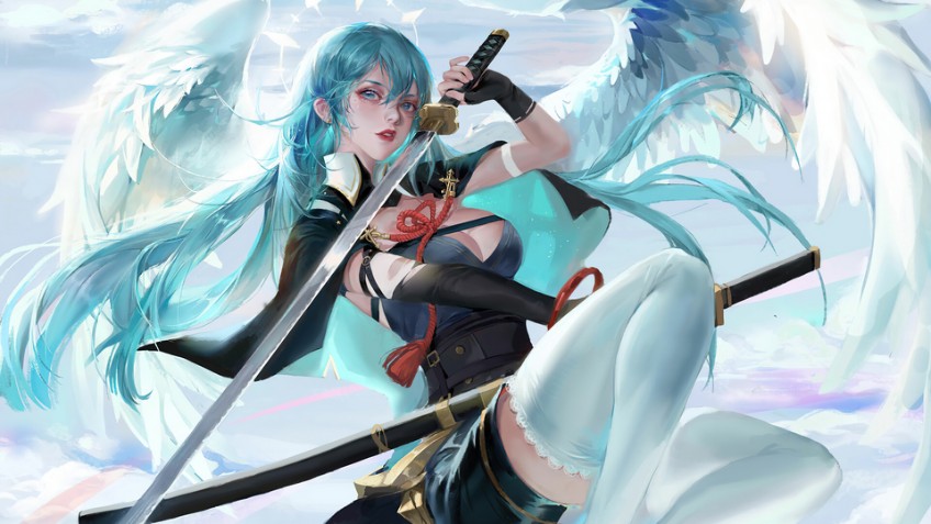 动漫武士刀剑战士战斗幻想 4K 8K 壁纸集