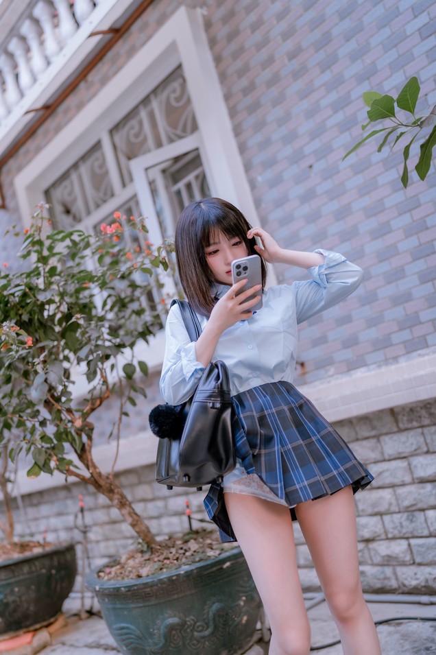 桜井宁宁  - jk之居家 [66P-413MB]