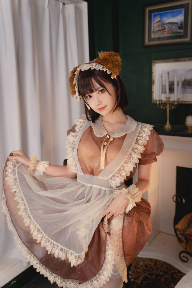 Shika小鹿鹿 - 透明女仆 [22P-438MB]