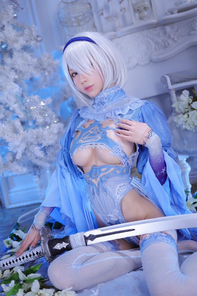 水淼Aqua - 冰雪2b [110P-128MB]