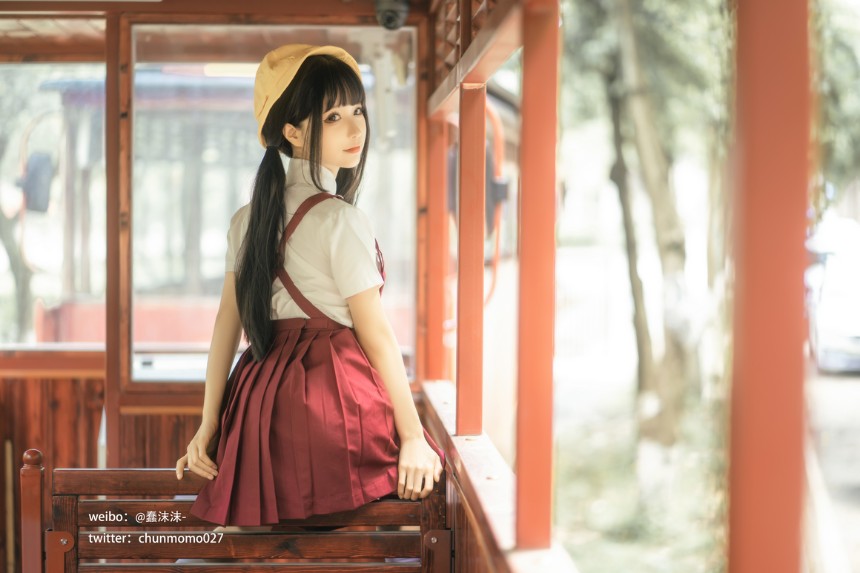 蠢沫沫 - 红火车 [16P-100MB]