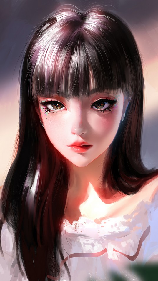 动漫女孩艺术4K壁纸