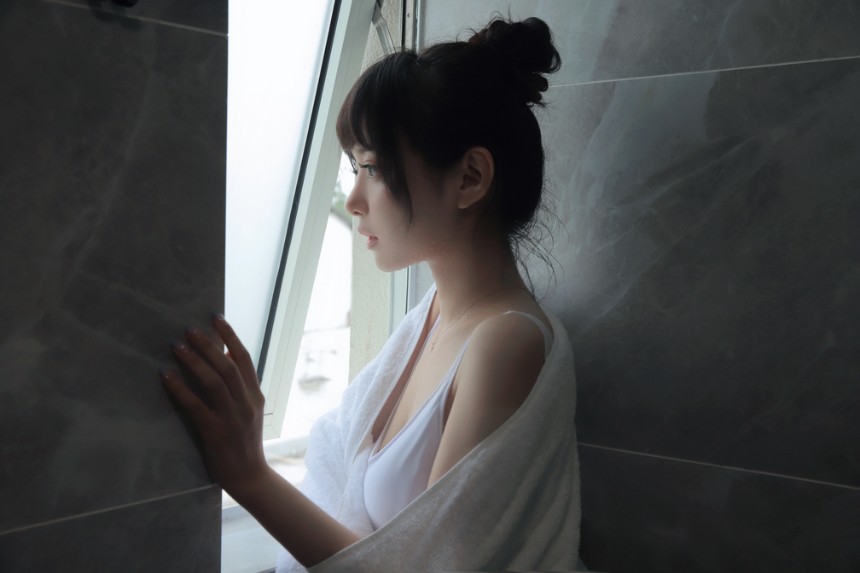 Shika小鹿鹿 - 半透浴室 [22P-50MB]