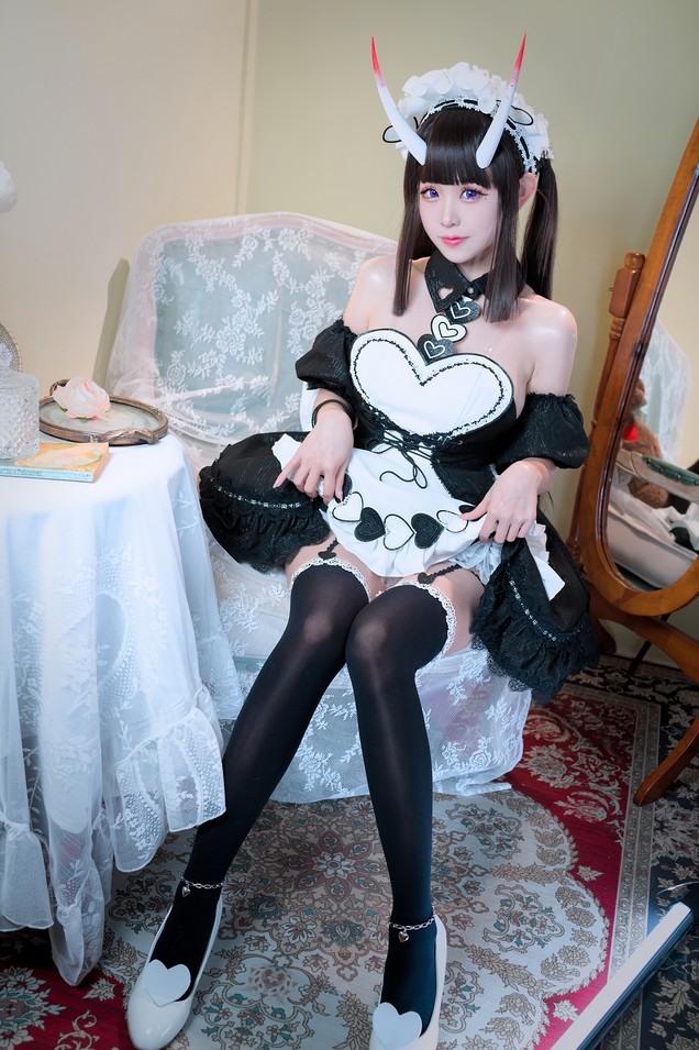 miko酱ww - 碧蓝航线 能代女仆 [36P-91MB]
