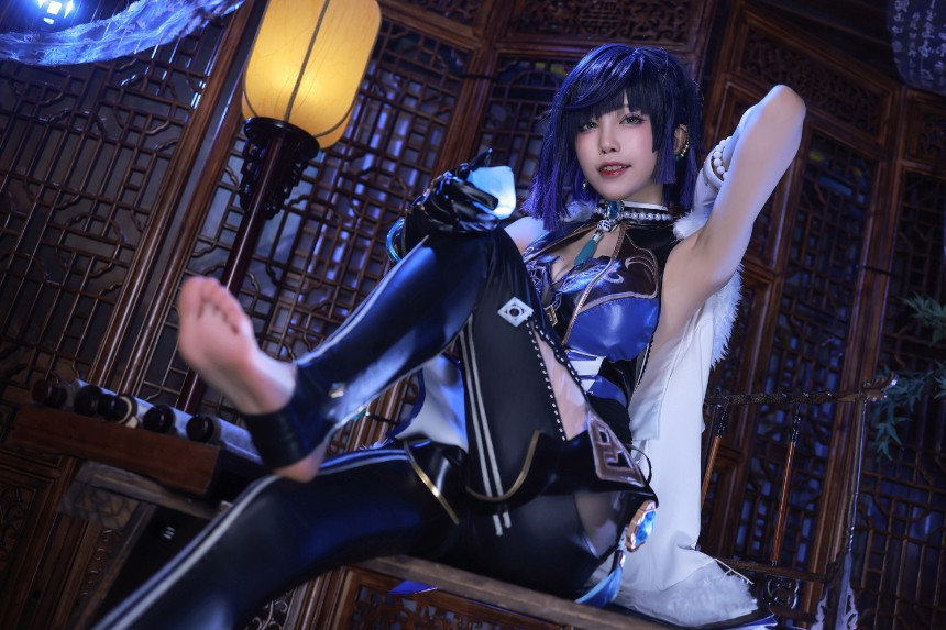 水淼aqua - 原神 夜蘭 [97P-116MB]