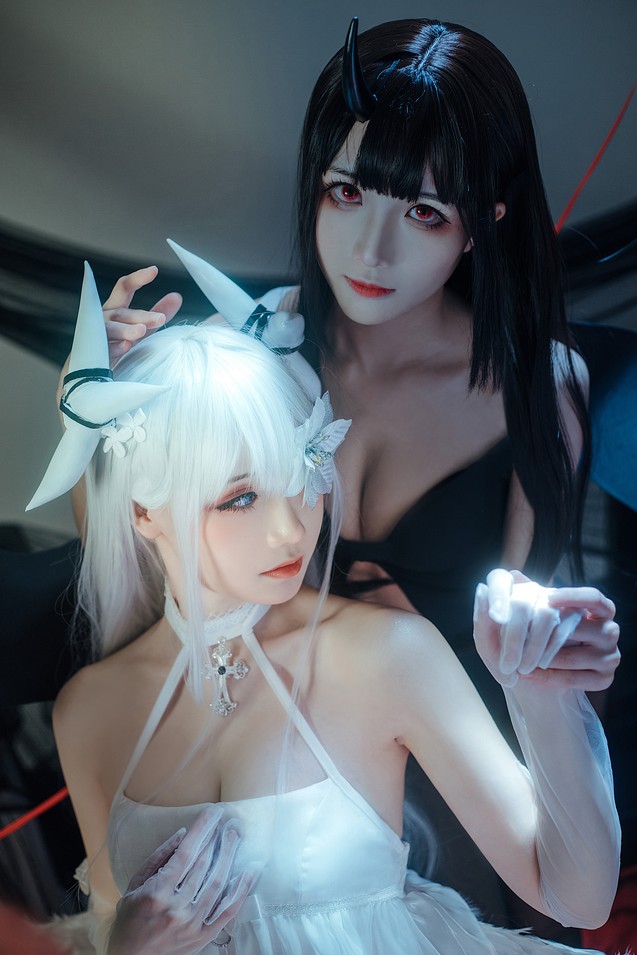 焖焖碳&amp;Tomoyo酱 碧蓝航线 埃姆登 双黑白夜之主 [29P-328MB]