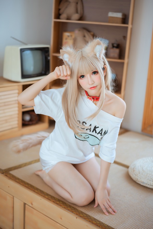 Coser衣衣 - 猫娘 黄豆粉+玛丽萝丝泳装 2套