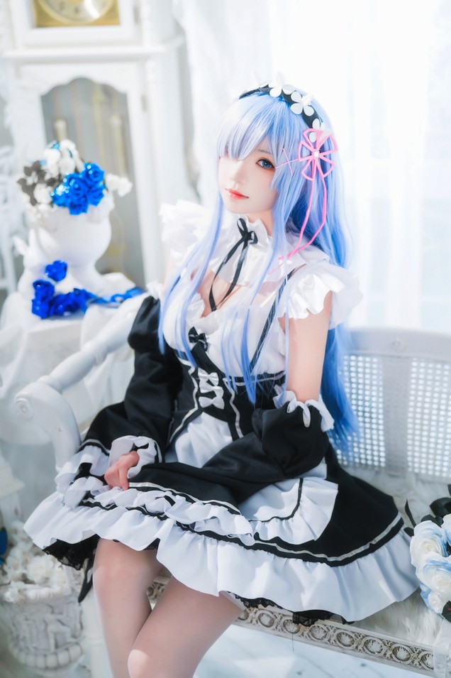 桜桃喵 - 长发蕾姆 01+02