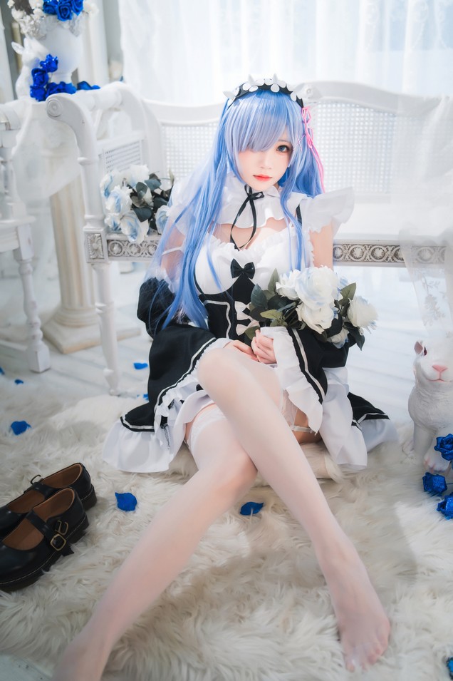 桜桃喵 - 长发蕾姆 01+02