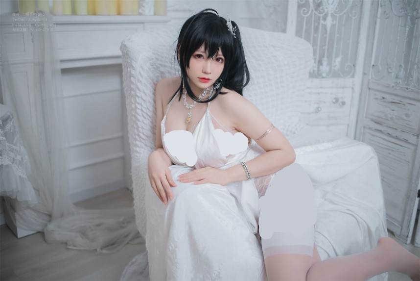 Nyako喵子 - 大凤纯白婚纱 [65P-235MB]