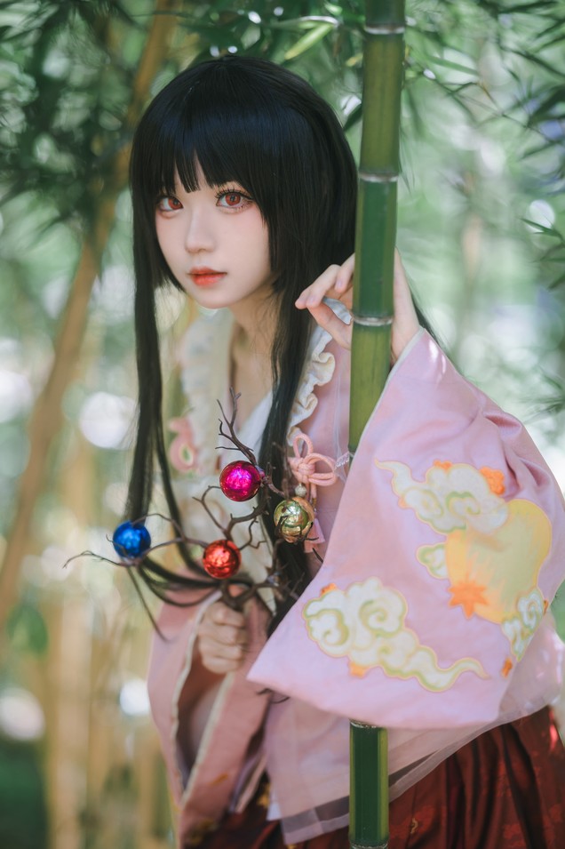 花柒Hana - 蓬莱山辉夜 [11P-219MB]
