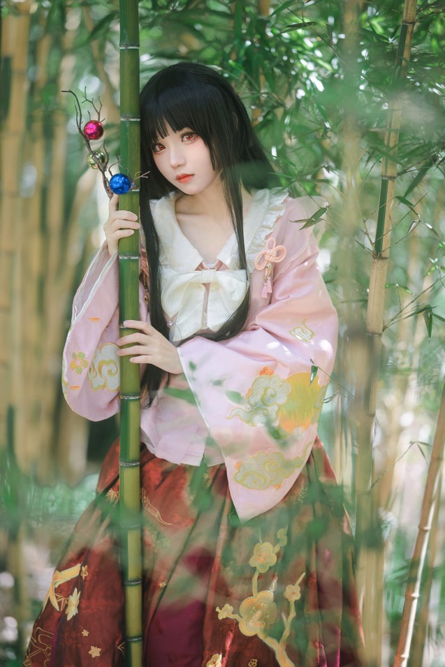 花柒Hana - 蓬莱山辉夜 [11P-219MB]
