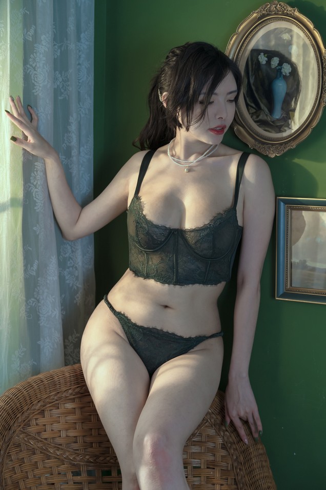 秋和柯基 - 绿墙 [25P-282MB]