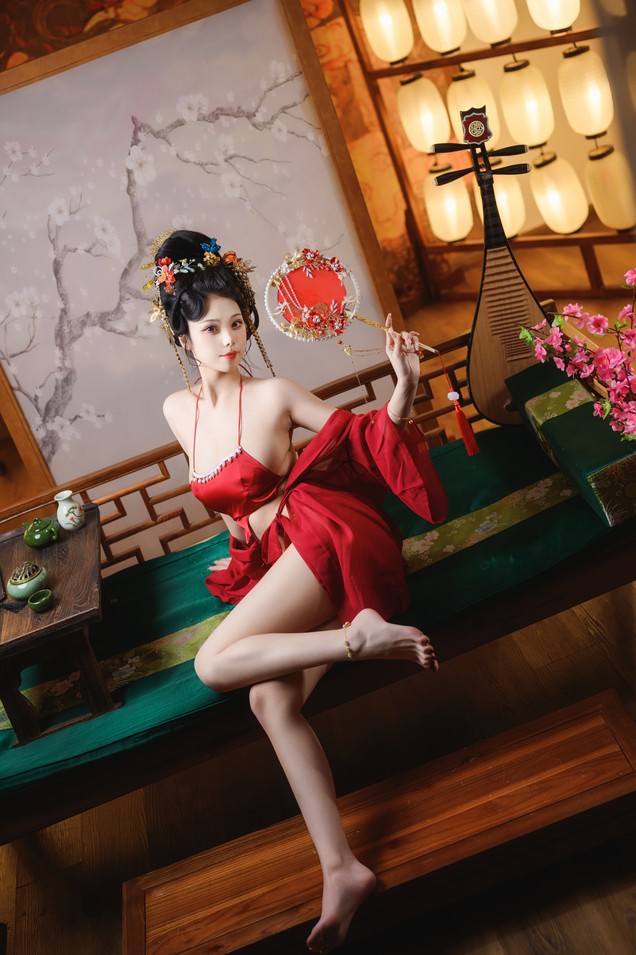 蜜汁猫裘 - 唐宫夜宴 [61P1V-2.11GB]