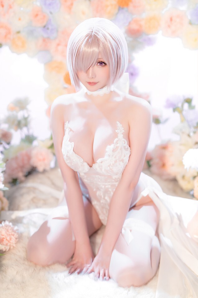 星之迟迟 - 3月计划C FGO 玛修婚纱 [78P1V-426MB]