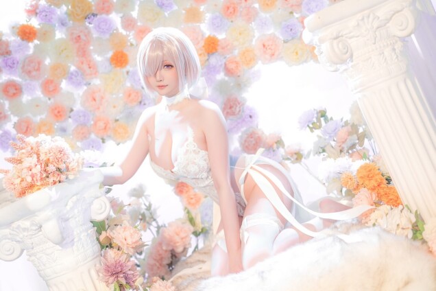 星之迟迟 – 3月计划C FGO 玛修婚纱 [78P1V-426MB]