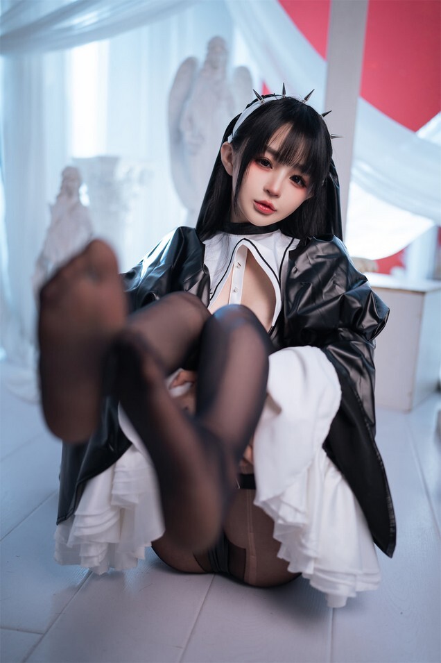 桜井宁宁 - 皮衣修女 [60P-460MB]