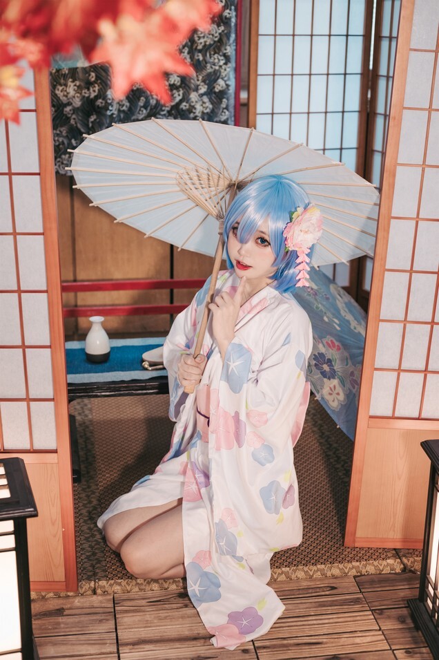 神沢永莉 - 蕾姆和风 [47P-219MB]