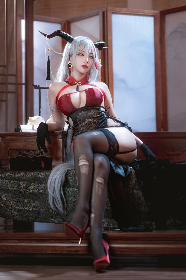 宮本桜 - 埃吉尔旗袍 [30P-376MB]
