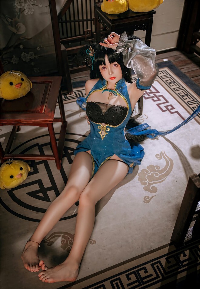 日奈娇 - 碧蓝航线 大潮旗袍 [25P-206MB]