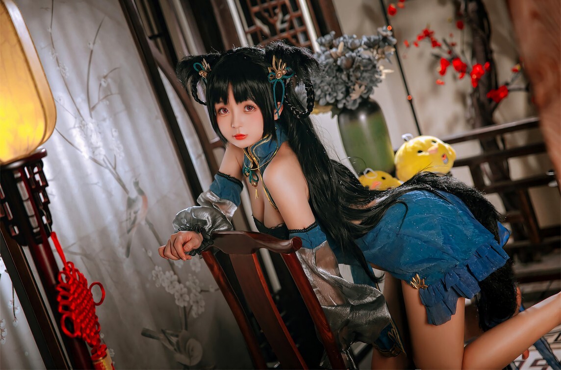 日奈娇 - 碧蓝航线 大潮旗袍 [25P-206MB]