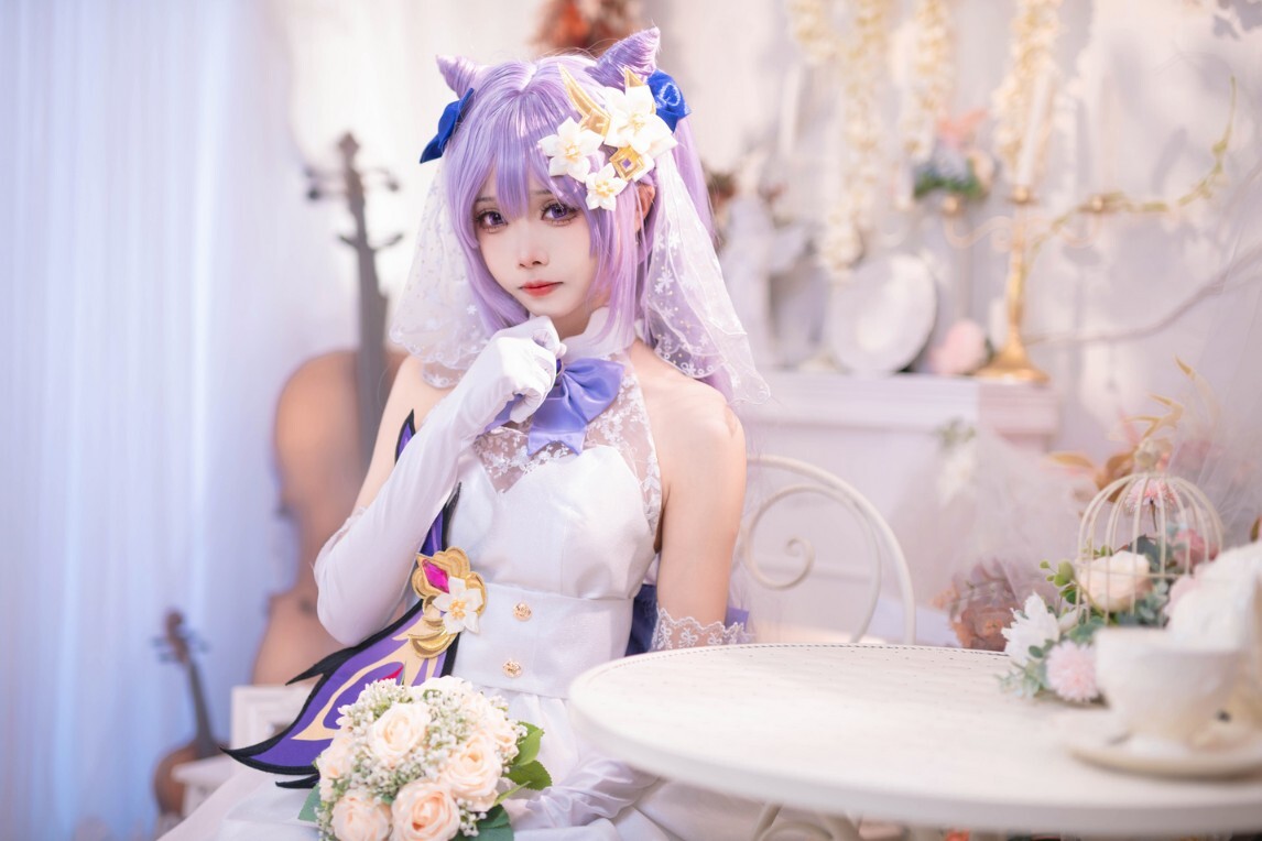 艾西aiwest - 刻晴花嫁 [40P-545MB]