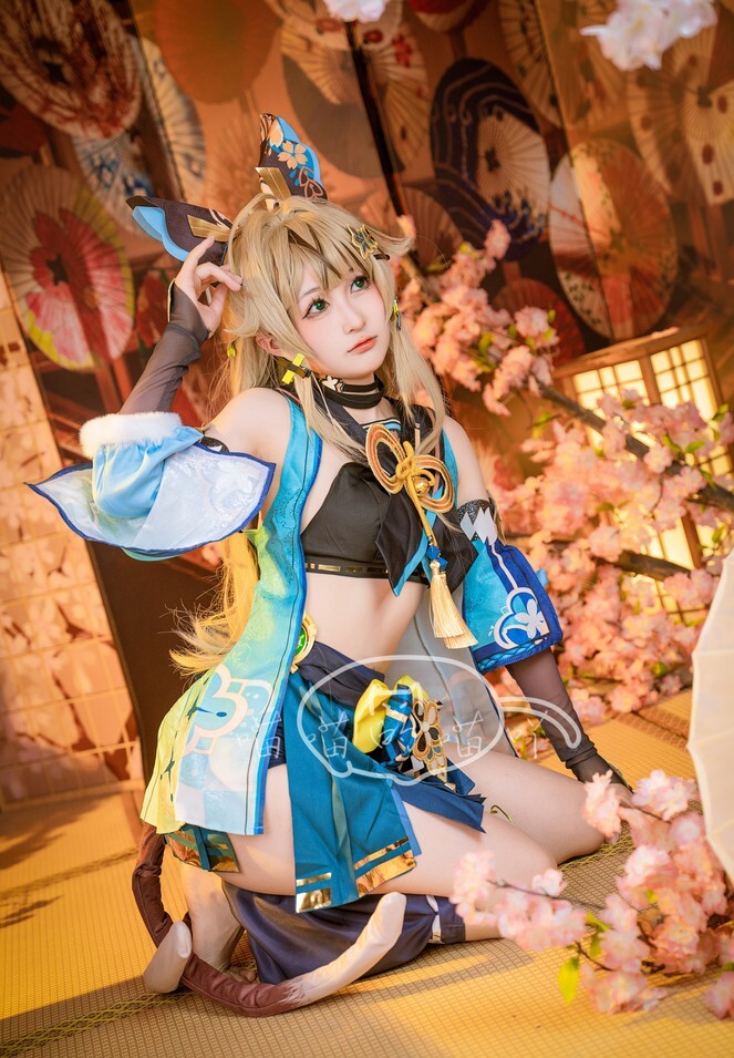 喵喵的喵吖 - 原神猫娘绮良良 [27P-170MB]