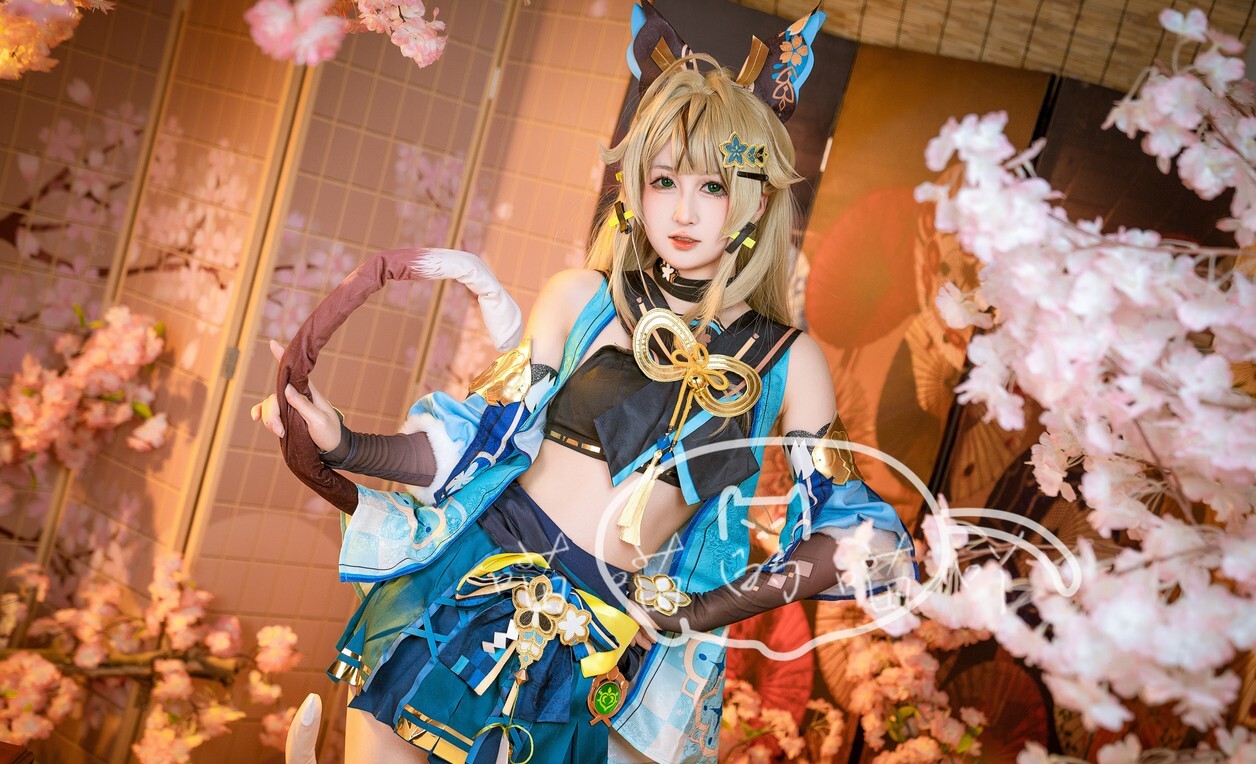 喵喵的喵吖 - 原神猫娘绮良良 [27P-170MB]