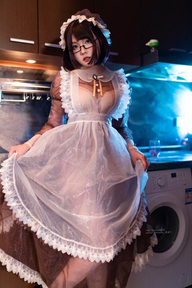 Natsuko夏夏子 -  透明女仆 [76P-844MB]