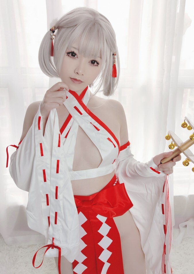 朝霧愛 - 巫女 [40P-150MB]