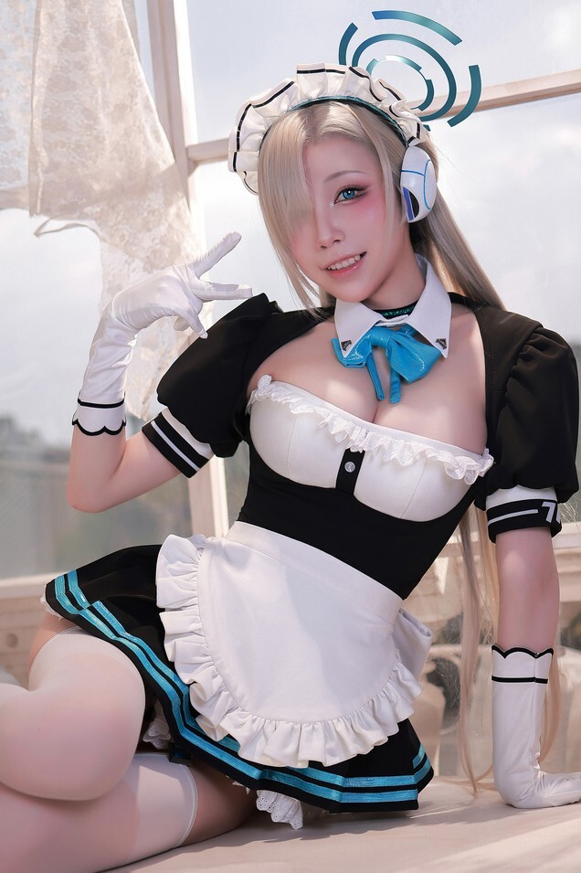水淼aqua - ブルーアーカイブ 一之瀬アスナ（メイド） [155P-186MB]