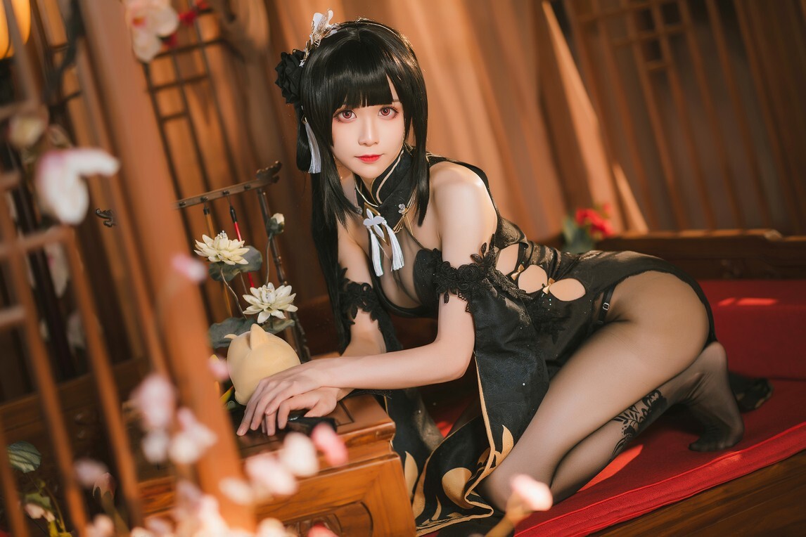 Tomoyo酱 - 碧蓝航线 镇海旗袍 [27P-165MB]