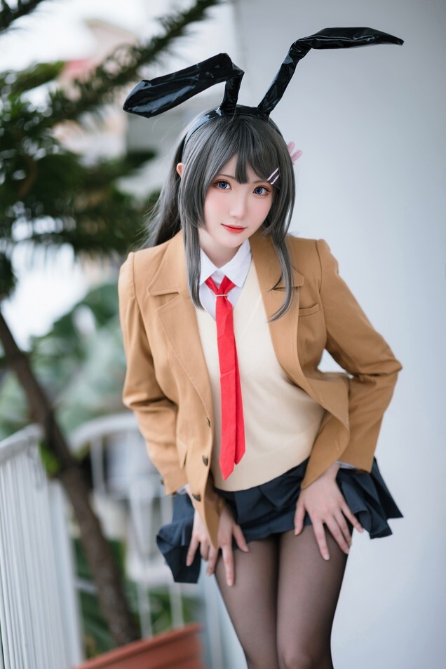 瓜希酱 - 樱岛麻衣 校服 [20P-92MB]