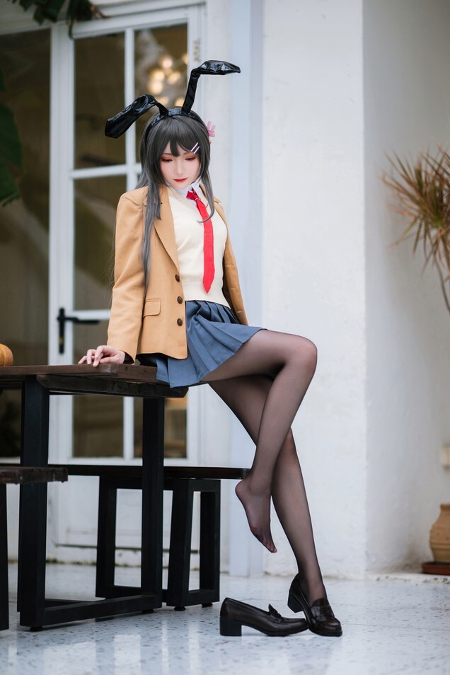 瓜希酱 - 樱岛麻衣 校服 [20P-92MB]