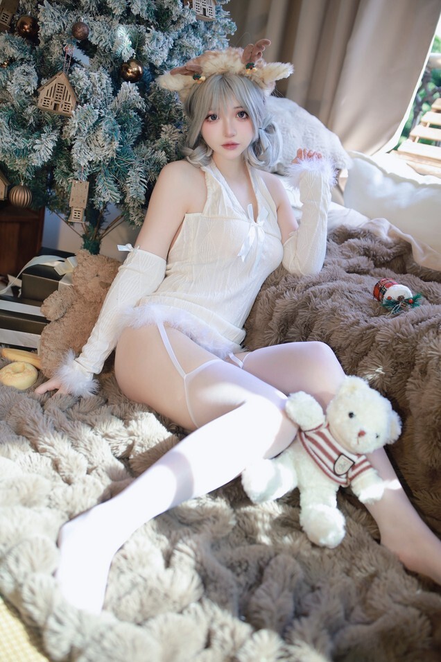 疯猫ss - 圣诞特典&amp;白色毛衣 [98P1V-757MB]