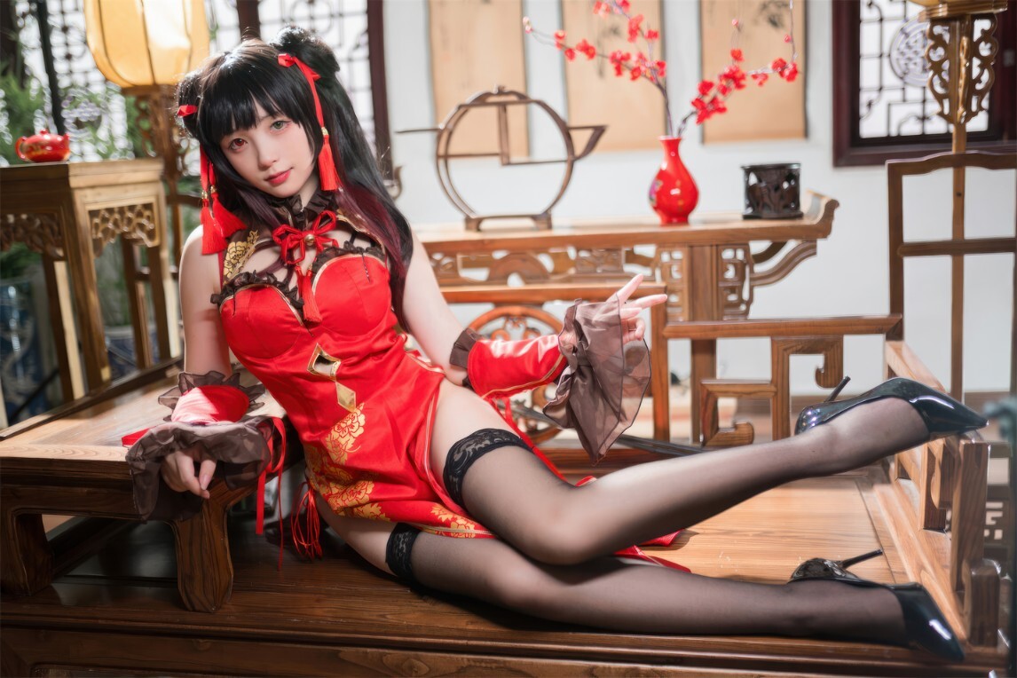 花铃 - 时崎狂三旗袍 [66P-546MB]