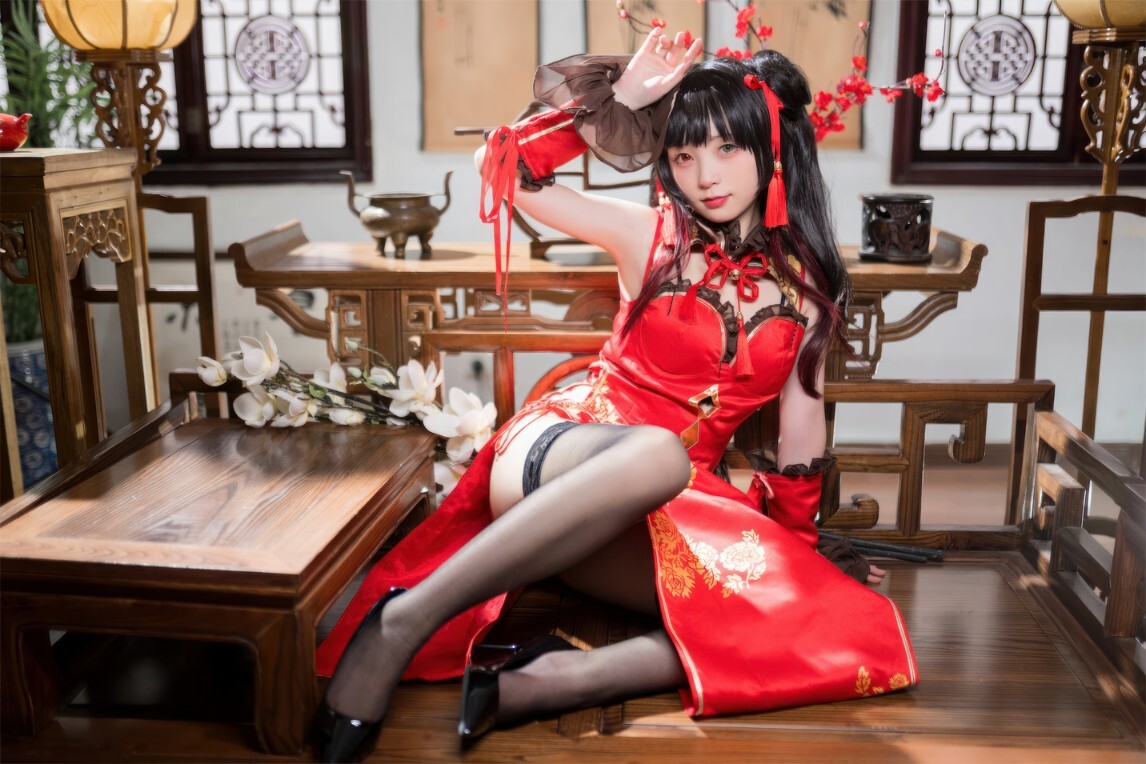 花铃 - 时崎狂三旗袍 [66P-546MB]