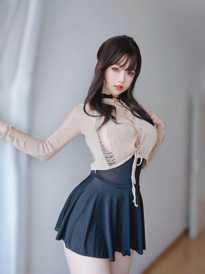 女主K - 初秋穿搭 [113P1V-571MB]
