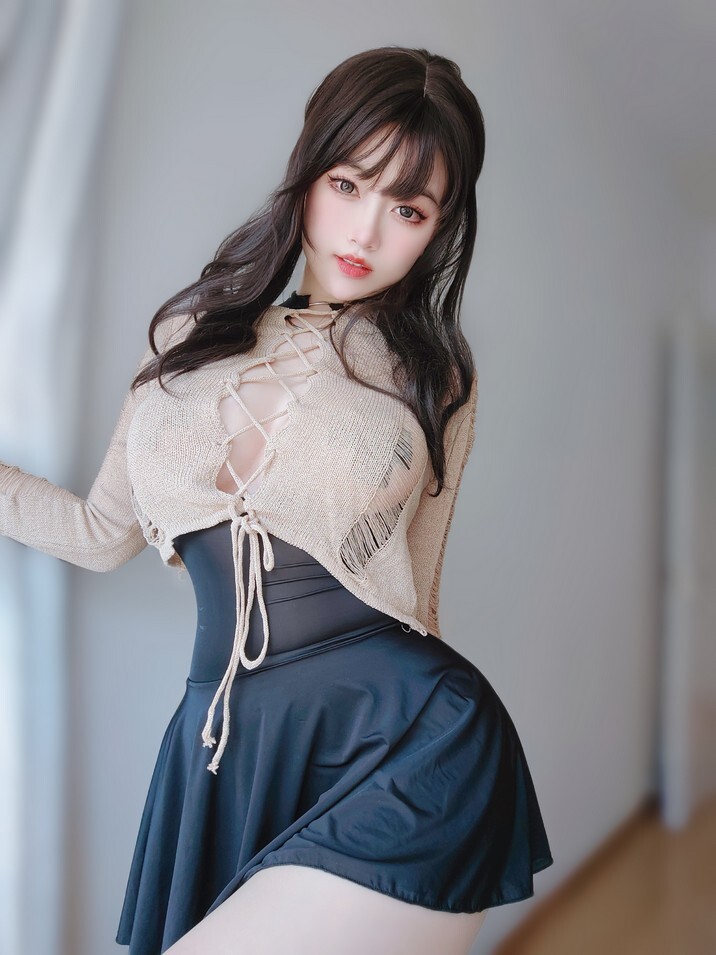 女主K - 初秋穿搭 [113P1V-571MB]
