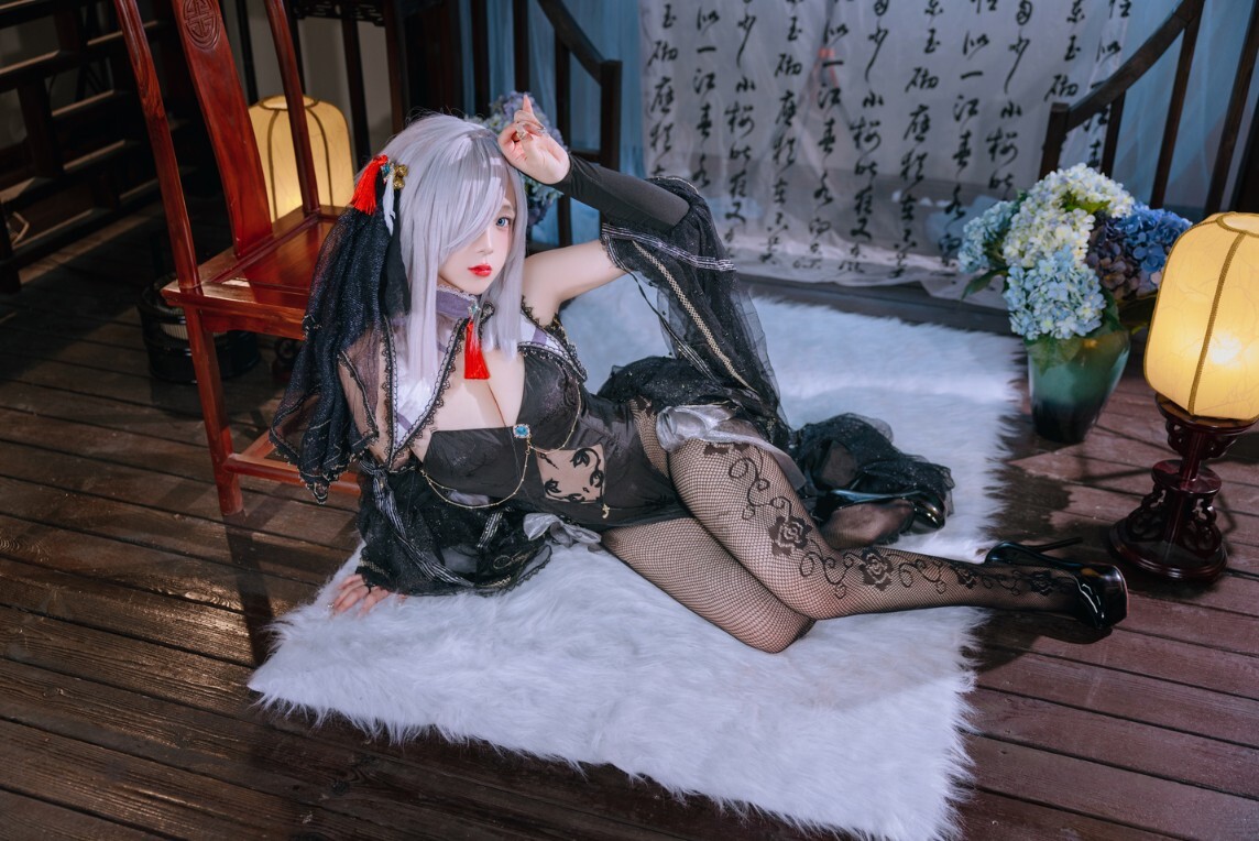 日奈娇 - 申鹤旗袍 [22P-452MB]