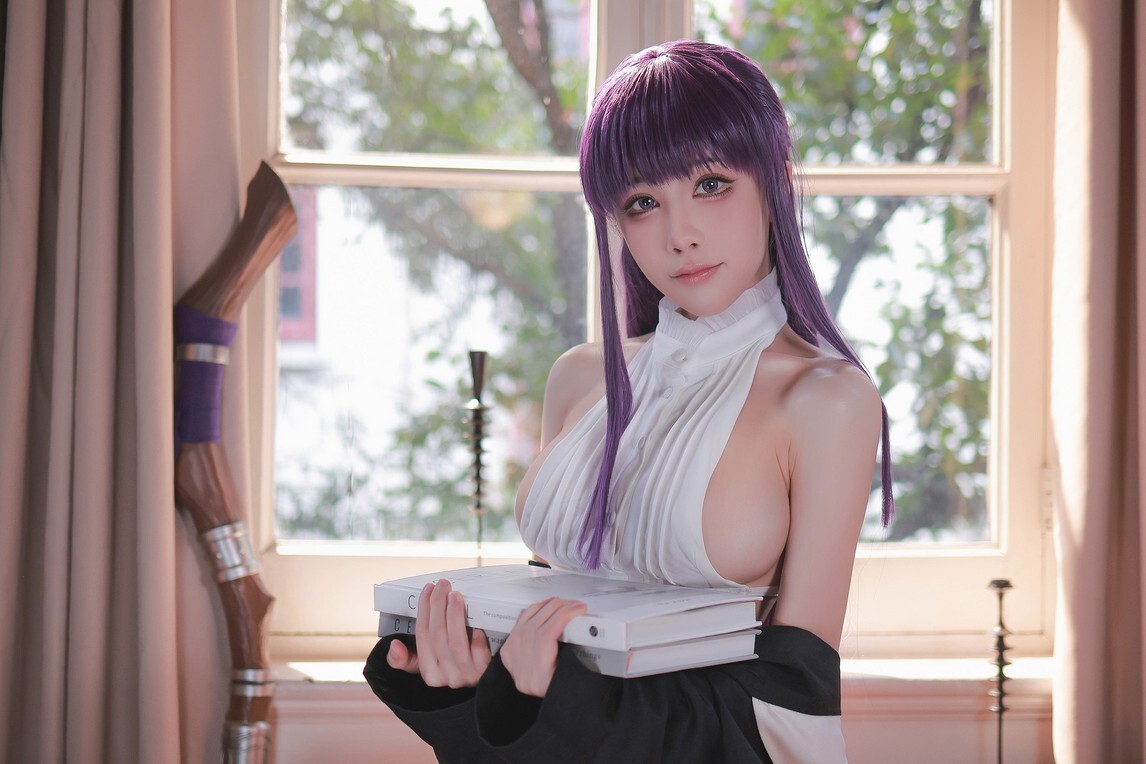 水淼aqua – 葬送のフリーレン フェルン コスプレ [129P-268MB]