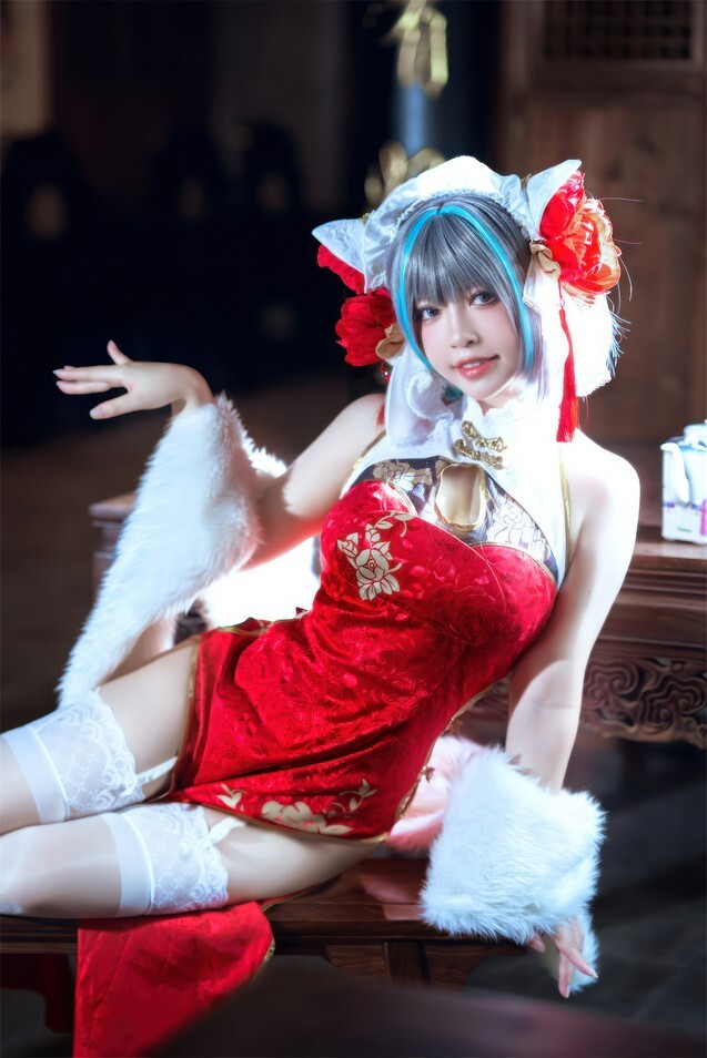 BANBANKO 半半子 - 柴郡中华娘旗袍 [45P2V-389MB]