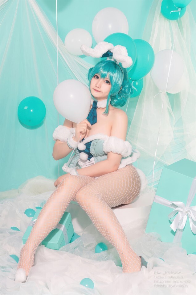 Nyako喵子 - 初音白兔 [41P-323MB]