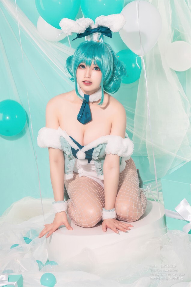 Nyako喵子 - 初音白兔 [41P-323MB]