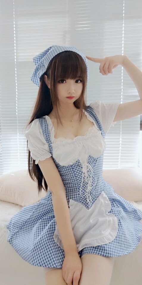 雪琪SAMA - 田园女仆 [45P3V-256MB]