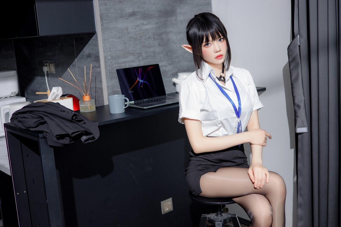 桜桃喵－精灵OL [46P-643MB]