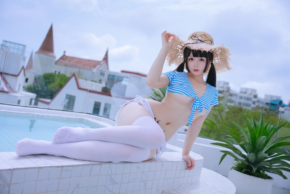 日奈娇 (樱井小莜) - 蓝白条 [150P6V-1.17GB]