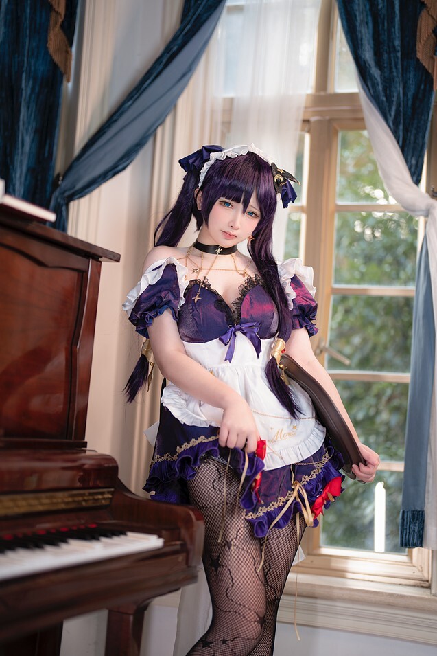 樱梨梨Eriri - 莫娜女仆 [34P-655MB]