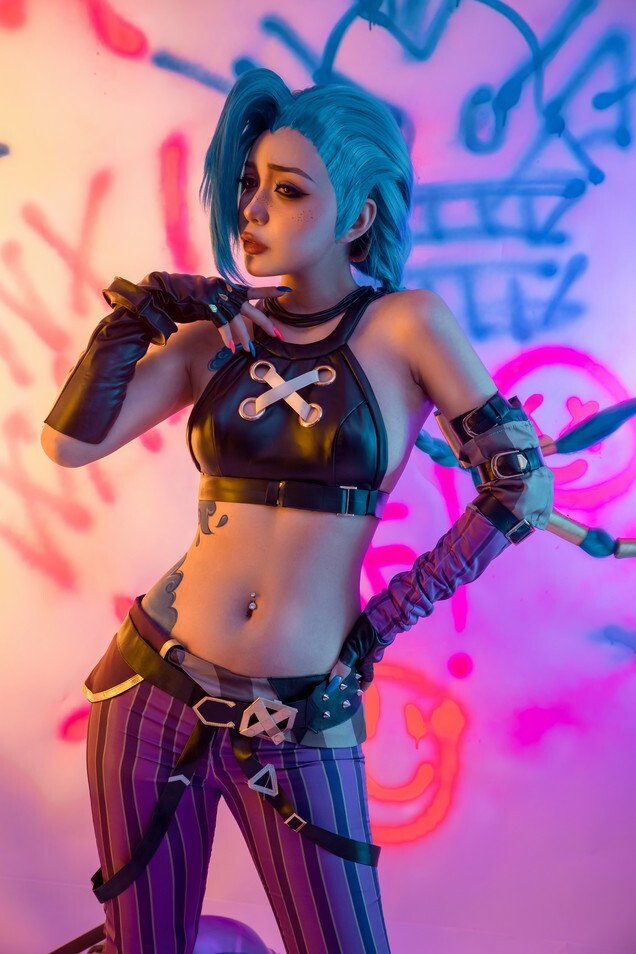 Umeko J - Jinx League of Legends [76P6V-839MB]