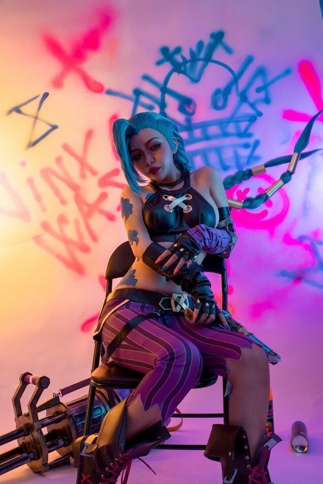 Umeko J - Jinx League of Legends [76P6V-839MB]